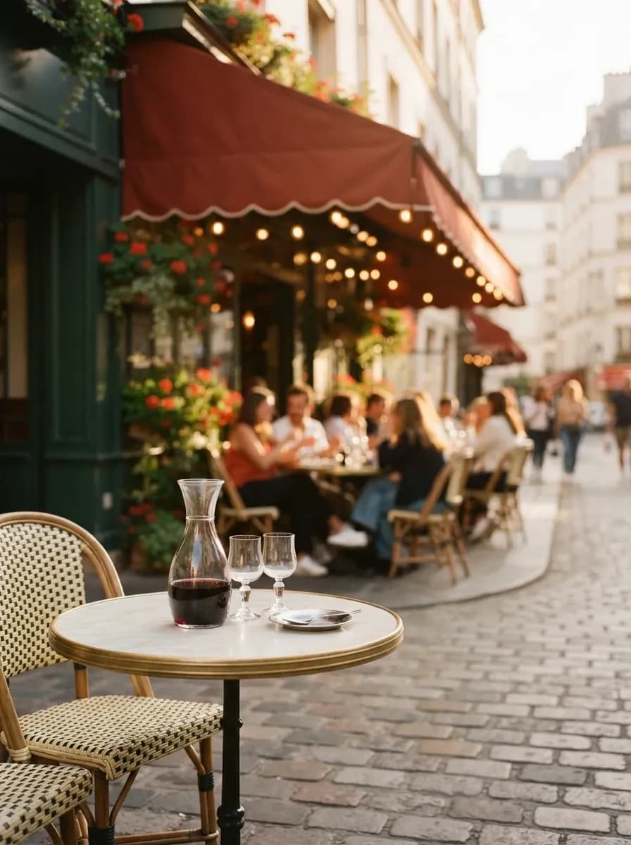 Bistrot — Chaleur de brasserie, esprit ardoise.